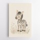 Zebra Friend Kids Wall Art Prints