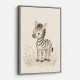 Zebra Friend Kids Wall Art Prints