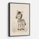 Zebra Friend Kids Wall Art Prints