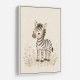Zebra Friend Kids Wall Art Prints