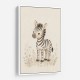 Zebra Friend Kids Wall Art Prints