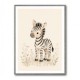 Zebra Friend Kids Wall Art Prints
