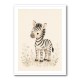 Zebra Friend Kids Wall Art Prints