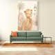 Camel Ice Cream Day Childrens Wall Art Print