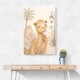 Camel Ice Cream Day Childrens Wall Art Print