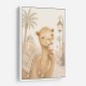 Camel Ice Cream Day Childrens Wall Art Print