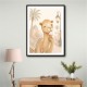 Camel Ice Cream Day Childrens Wall Art Print