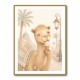 Camel Ice Cream Day Childrens Wall Art Print