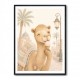 Camel Ice Cream Day Childrens Wall Art Print