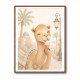 Camel Ice Cream Day Childrens Wall Art Print