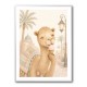 Camel Ice Cream Day Childrens Wall Art Print
