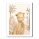 Camel Ice Cream Day Childrens Wall Art Print