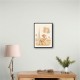 Camel with Balloons Childrens Wall Art Print