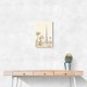 Cat by Burj Khalifa Childrens Wall Art Print