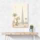 Cat by Burj Khalifa Childrens Wall Art Print