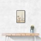 Cat by Burj Khalifa Childrens Wall Art Print