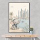Elephant at the Marina Childrens Wall Art Print