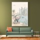 Elephant at the Marina Childrens Wall Art Print