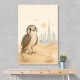 Falcon Backpack Adventure Childrens Wall Art Print