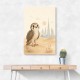 Falcon Backpack Adventure Childrens Wall Art Print