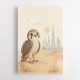 Falcon Backpack Adventure Childrens Wall Art Print