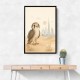Falcon Backpack Adventure Childrens Wall Art Print