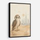Falcon Backpack Adventure Childrens Wall Art Print