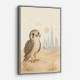 Falcon Backpack Adventure Childrens Wall Art Print