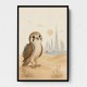 Falcon Backpack Adventure Childrens Wall Art Print
