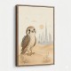Falcon Backpack Adventure Childrens Wall Art Print