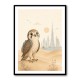 Falcon Backpack Adventure Childrens Wall Art Print