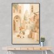 Fox in the Souk Childrens Wall Art Print