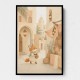 Fox in the Souk Childrens Wall Art Print