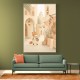 Fox in the Souk Childrens Wall Art Print