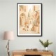 Fox in the Souk Childrens Wall Art Print
