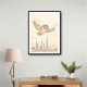 Little Falcon Over Dubai Childrens Wall Art Print