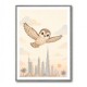 Little Falcon Over Dubai Childrens Wall Art Print