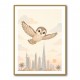 Little Falcon Over Dubai Childrens Wall Art Print