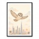 Little Falcon Over Dubai Childrens Wall Art Print