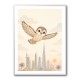 Little Falcon Over Dubai Childrens Wall Art Print