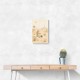 Rabbit Desert Picnic Childrens Wall Art Print