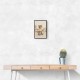 Fox Skateboard Childrens Wall Art Print
