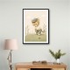 Golfing Tiger Childrens Wall Art Print