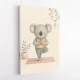 Koala Yoga Childrens Wall Art Print