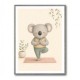 Koala Yoga Childrens Wall Art Print