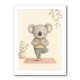 Koala Yoga Childrens Wall Art Print