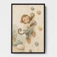 Monkey Climber Childrens Wall Art Print