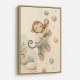 Monkey Climber Childrens Wall Art Print