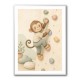 Monkey Climber Childrens Wall Art Print