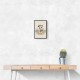 Panda Baseball Childrens Wall Art Print